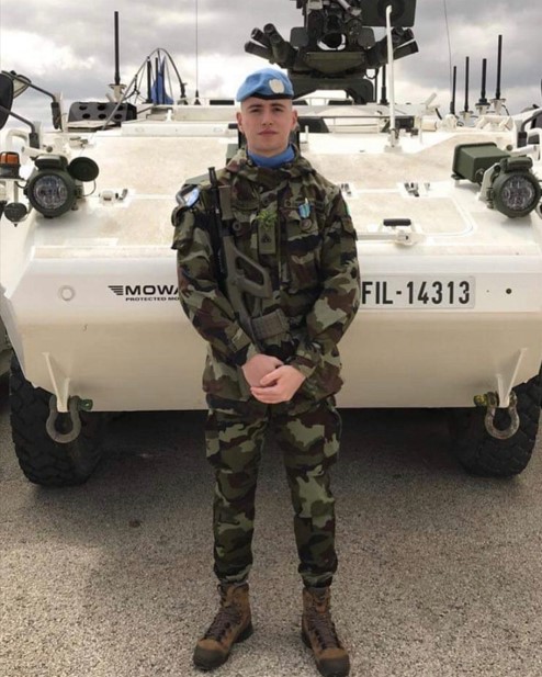 Pte Seán Rooney, 121 Inf Bn UNIFIL / 27 Inf Bn