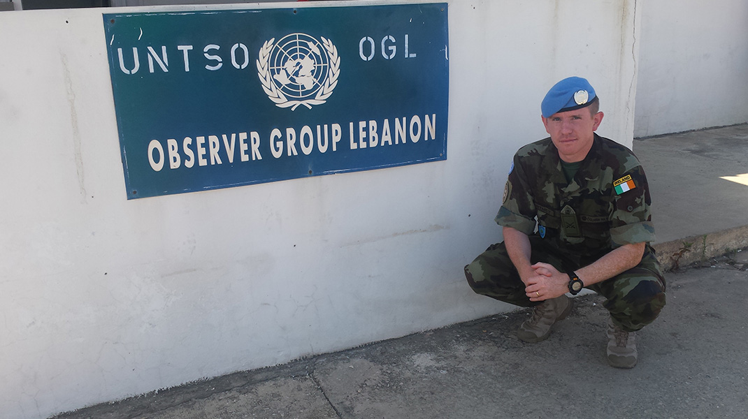 current-missions-untso Irish Officer in UNTSO